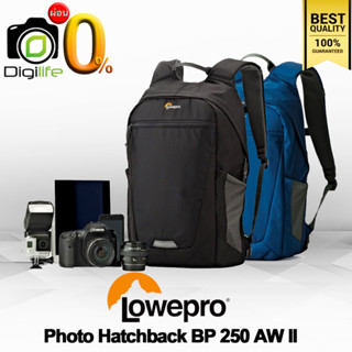 ผ่อน 0%** Lowepro Bag Photo Hatchback BP 250 AW II Backpack - กระเป๋ากล้องกันน้ำ กระเป๋าเป้ กันกระแทก