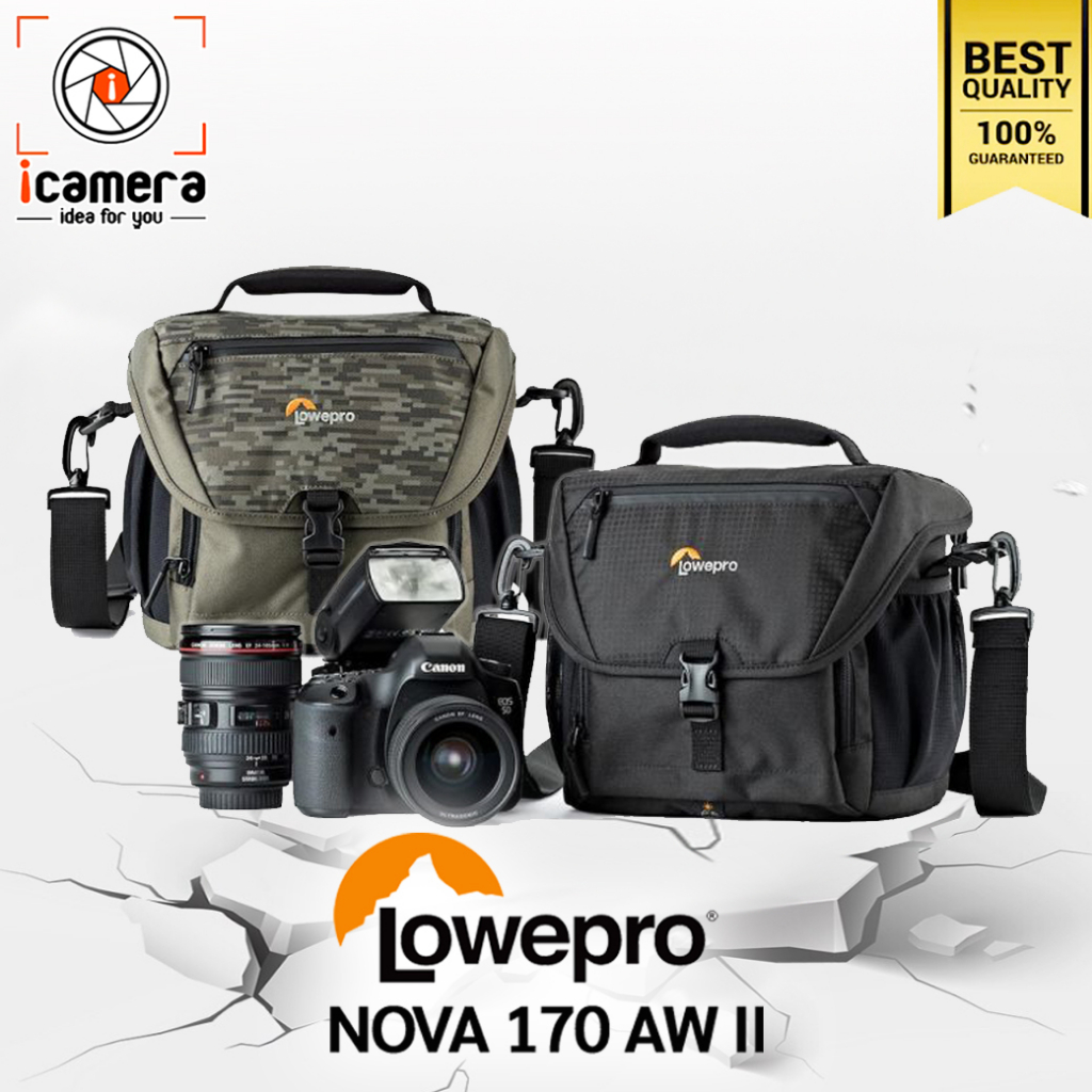Lowepro Bag NOVA 170 AW II - กระเป๋า กระเป๋ากล้อง กันกระแทก กันน้ำ