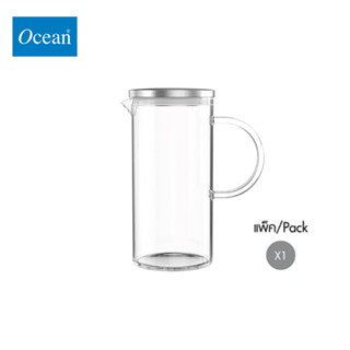 เหยือกน้ำโบโรซิลิเกตคุณภาพสูง GENIE PITCHER WITH STAINLESS STEEL LID 1,000 ML