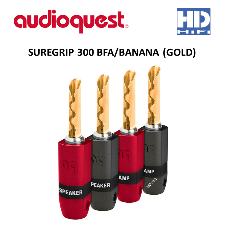 AudioQuest SUREGRIP100 BFA/BANANA (DIRECT-SILVER)
