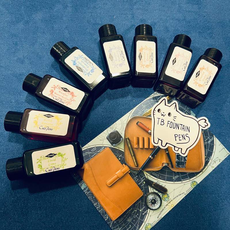 Diamine 30ml 🍎🍏Cult Pens Fresh Fruit Fountain Pen Ink