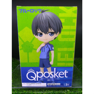 (ของแท้ สีA) โยอิจิ อิซากิ Blue Lock ขังดวลแข้ง Yoichi isagi - Q posket Blue Lock Banpresto Figure Ver.A