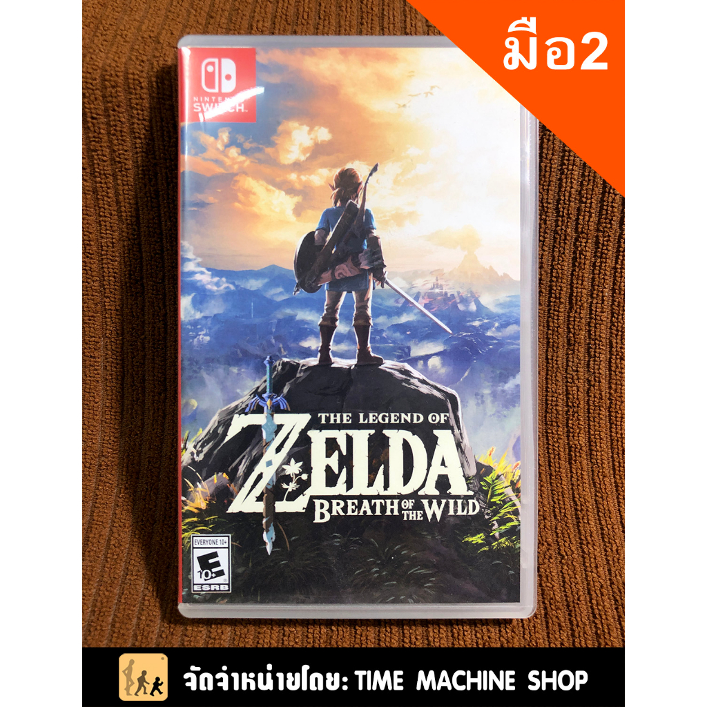 Zelda Breath of the Wild &gt; Nintendo Switch Nsw มือสอง