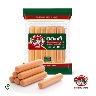 Belucky บีลัคกี้ Chicken Hotdog 6" Jumbo ฮอทดอกไก่ 6 นิ้ว จัมโบ้  (1,000g)