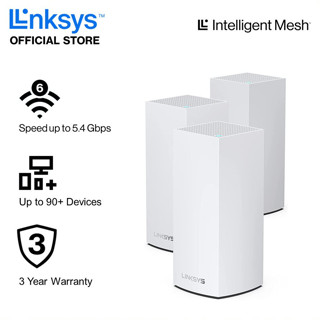 Linksys MX5501-AH ,MX5502-AH ,MX5503-AH Atlas Pro 6 Dual-Band Mesh WiFi 6 Router System (AX5400) ประกันศูนย์ไทย