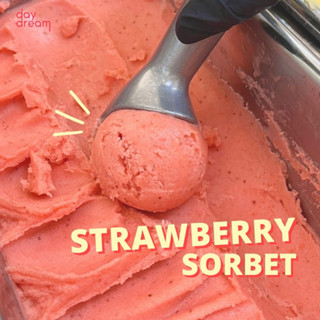 strawberry sorbet - สตอเบอร์รี่ซอร์เบท์ (ไอศครีมขนาด 400 g.) daydream