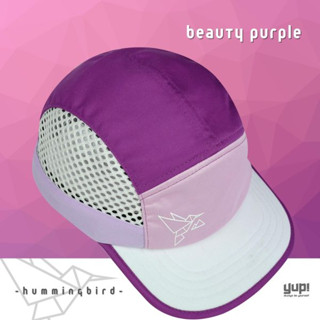 YUP! FIGHTER BEAUTY PURPLE – HUMMINGBIRD COLLECTION - หมวกวิ่ง หมวกตาข่าย