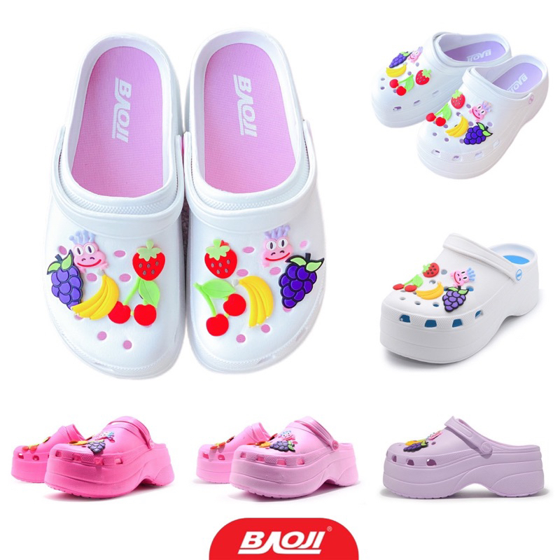 BAOJI รองเท้าหัวโตผลไม้