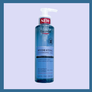 คลีนซิ่งเจลสำหรับผิวแพ้ง่าย Eucerin® , Hydrating Cleansing Gel 200 ml