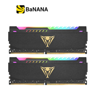 แรมพีซี Patriot Viper Ram PC DDR4 16GB/3200MHz.CL18 (2x8GB) Steel RGB Kit by Banana IT