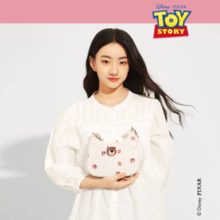 Hotwind x Toy Story กระเป๋าสะพายทรงตัวยู Lotso ลายล็อตโซ่ ทอยสตอรี่ ลิขสิทธิ์แท้