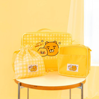 ( พร้อมส่ง ) Kakaofriends Block Pouch กระเป๋าจัดระเบียบ