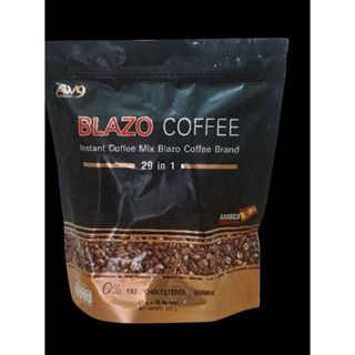 BLAZO COFFEE กาแฟ ตรา เบลโซ่ คอฟฟี่(29 IN 1) 1 ห่อบรรจุ 20 ซอง (น้ำหนักสุทธิ 340 กรัม)