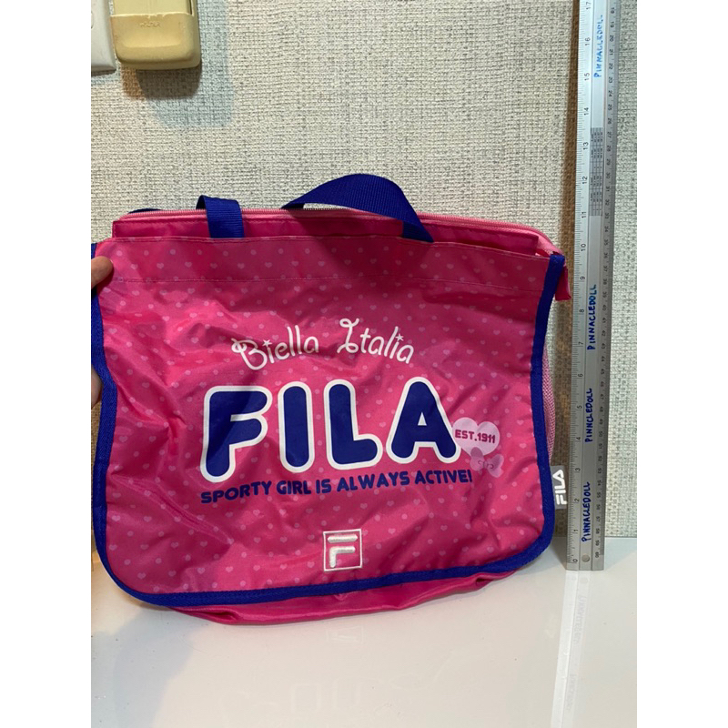 กระเป๋ากีฬาผ้า Fila แท้ สภาพ99%