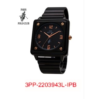 Paris Polo Club นาฬิกาผู้หญิง รุ่น 3PP-2203943L-IPB  สายสเตนเลสสตีล