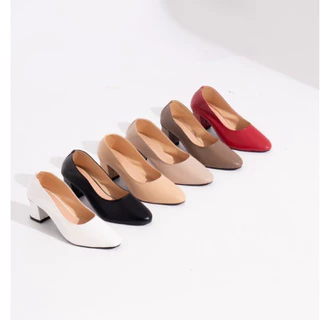 รองเท้า รุ่น ROME (Rosieshoes)เท้าอวบเท้ากว้างบวกเพิ่ม1ไซส์รองเท้าพยาบาล ใส่ทำงาน สวย