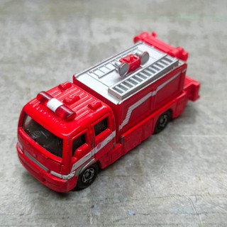 Tomica โมเดลรถเหล็ก แนวก่อสร้าง รถบรรทุก  โทมิก้า  Rescue Truck lll Type  S=1/74