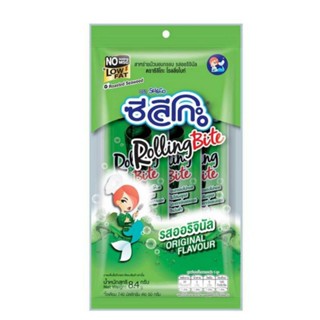 ซีลีโกะ โรลลิ่งไบท์ รสออริจินัล รสบาร์บีคิว รสหมึกย่าง  8.4 กรัม 2แพ็คแถมฟรี1แพ็ค(ของแถมทางร้านคละรสให้)