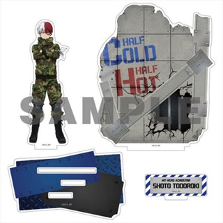 ป้าย My Hero Academia Acrylic Diorama Stand Shoto Todoroki (Camouflage)