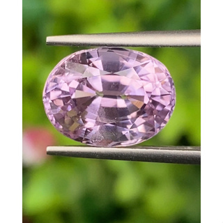 พลอย คุนไซท์ Kunzite 6.30 กะรัต (Cts.) พลอยแท้อัญมณีมงคล ประจําวันเกิด เครื่องประดับพลอย