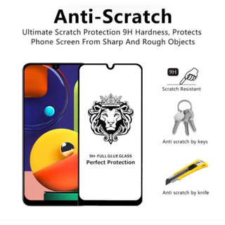 9H Full ฟิล์มกระจก เต็มจอ Samsung A04 A04s A05 A05s A20 A30 A40 A50 A30s A50s A13 A15 A23 A25 A33 A73 M13 M14 M23 M34