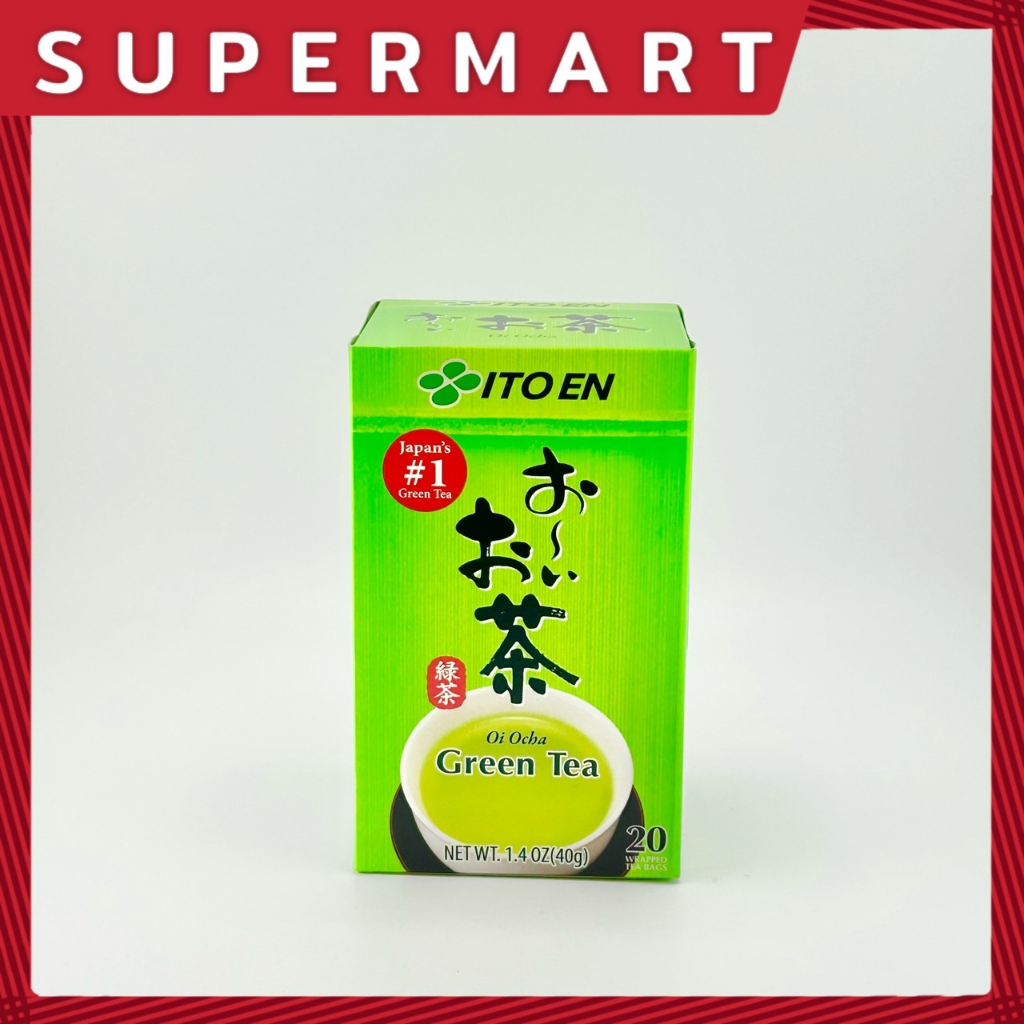 ITO EN Oi Ocha Green Tea โออิ โอฉะ เรียวคุฉะ (ชาเขียวญี่ปุ่นชนิดซอง) ตรา อิโต เอ็น 2 ก.*20 (40