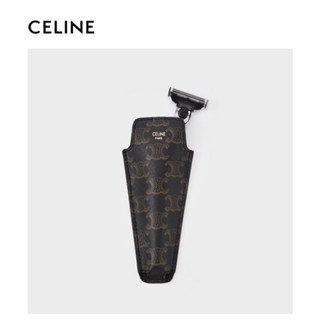 ชุดมีดโกนหนวด + ซองหนัง TRIOMPHE CELINE