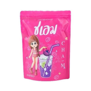 ชาชเอม CHAM HERBAL ชาต้มสมุนไพรแพ็คเกจใหม่ซองสีชมพู