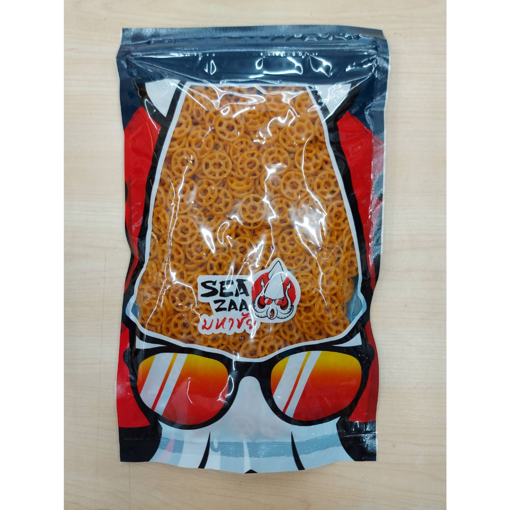 ข้าวเกรียบวงล้อ ข้าวเกรียบ ถุงใหญ่ นำไปทอดเอง (250 กรัม และ 500 กรัม) - Seazaa