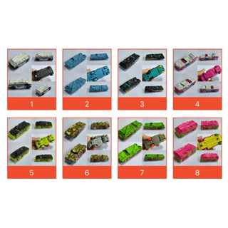 รถบี้ รถทับ รถยับ Hotwheels  1:64 โมเดลรถ ขนาดเล็ก ของเล่นสะสม รถของเล่น(only 1 car)