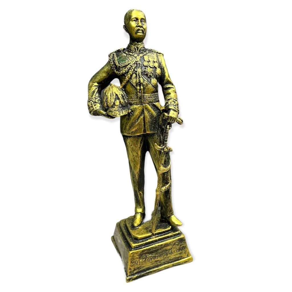 [NCT]127ในหลวงรัชกาลที่ 5 สีทองโบราณ เสด็จประพาสยุโรป แต่งพระวรกายแบบชาวตะวันตก (กว้าง3นิ้ว สูง12นิ้