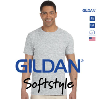 GILDAN® ซอฟสไตล์ เสื้อยืดแขนสั้น - เทาอ่อน สปอร์ตเกรย์ 95H