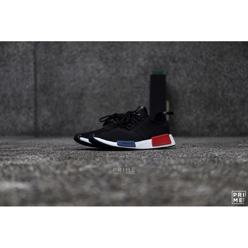 Adidas nmd r1 og v2 core black  blue red
