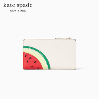 KATE SPADE NEW YORK WATERMELON SMALL SLIM BIFOLD WALLET KB564