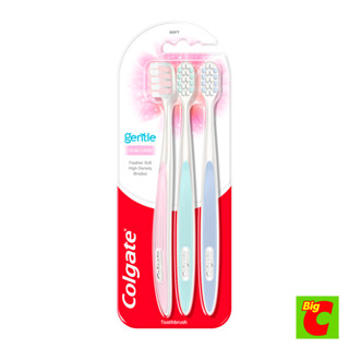 คอลเกต แปรงสีฟันสำหรับผู้ใหญ่ เจนเทิล กัมแคร์ ขนแปรงนุ่ม แพ็…