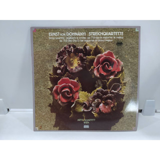 1LP Vinyl Records แผ่นเสียงไวนิล ERNST VON DOHNÁNYI STREICHQUARTETTE   (E10B85)