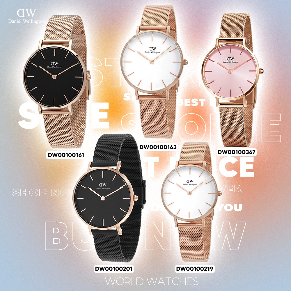 HITZ TIME นาฬิกา Daniel Wellington นาฬิกาข้อมือผู้หญิง นาฬิกาผู้ชาย แบรนด์เนม ของแท้ Brand DW Watch 