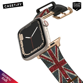 [พร้อมส่ง] CASETiFY - Union Jack - Vintage Tribal สายนาฬิกาสำหรับ Apple Watch 8-1, SE, Ultra Series [ผ่อน0%]