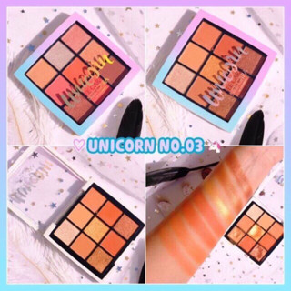 Nee Cara Unicorn 9 Color Eyeshadow Palatte #N669 อายแชโดว์ ยูนิคอร์น**ของแท้ พร้อมส่ง