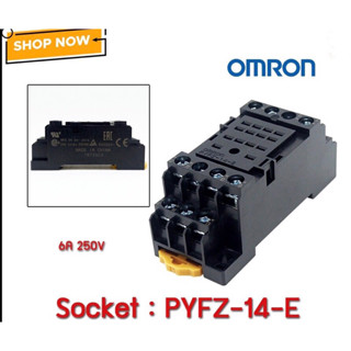 Socket OMRON PYFZ-14-E ,14-pins for MY4