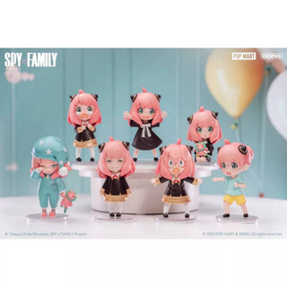 [พร้อมส่ง/แยกตัว] โมเดล Spy x Family Anya Spy Family Blindbox Popmart สินค้าลิขสิทธิ์แท้