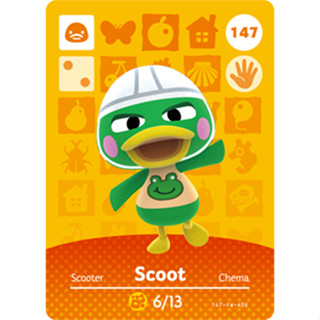 Animal Crossing Amiibo cards ของแท้ Series 2 No. 147