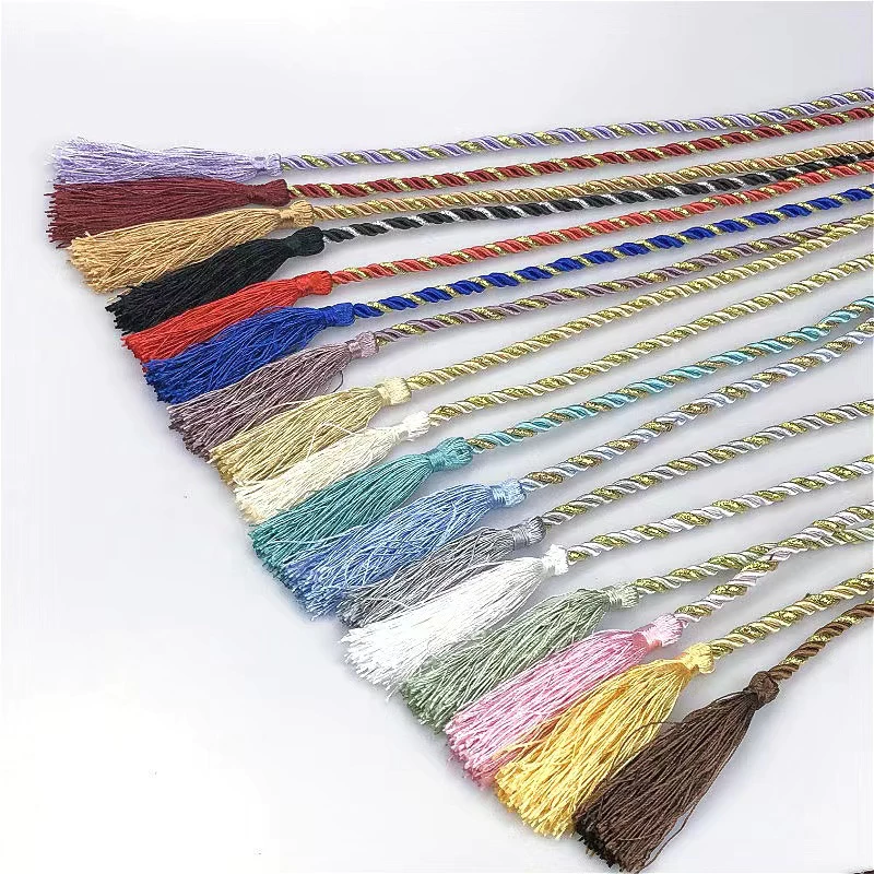 เชือกผูกผ้าม่าน หลายสีให้เลือก!! เชือกรัดผ้าม่าน ยาว90-100cm ราคาถูก!! XBS(S)
