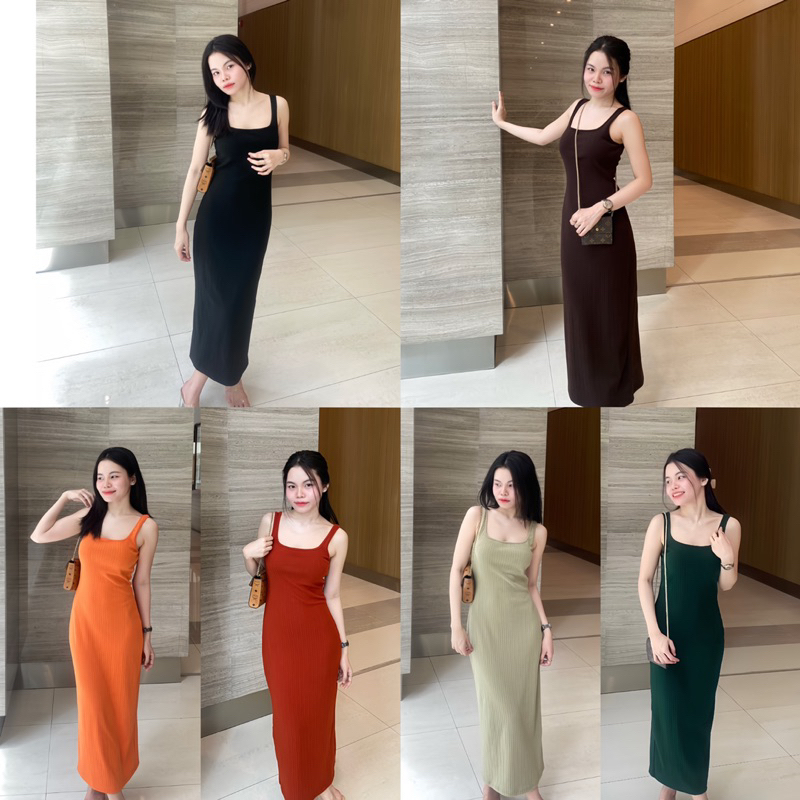 TORR.STORE Cara Dress V.2 | เดรสยาวทรงเสื้อกล้าม V.2