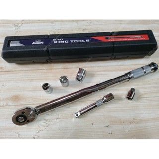 Euro KingTools ด้ามขันปอนด์ ขนาด 4 หุน 28-210 Nmหน่วยรองเป็น KGCM