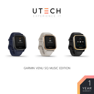 Garmin Venu SQ Music / Venu SQ นาฬิกามี GPS วัด Pulse Ox , HR ,ความเครียด รองรับภาษาไทย by UTECH