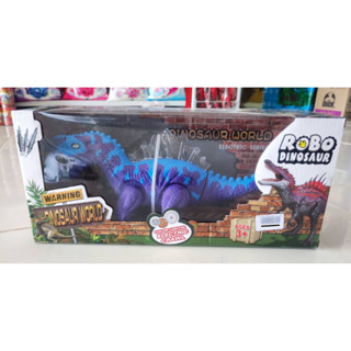 KIMToys ของเล่นเด็ก ของเล่นหุ่นยนต์ ไดโนเสาร์(มี 3 สีให้เลือก) ROBO DINOSAUR NO.272-0023ABC มีไฟมีเสีบง