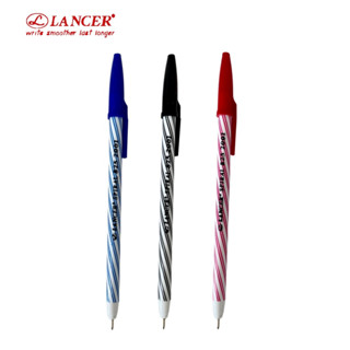 (5 ด้าม) ปากกาลูกลื่น Lancer Spiral 825