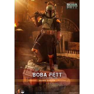 พร้อมส่ง! ฟิกเกอร์ Hot Toys QS023 1/4 Star Wars: The Book Of Boba Fett - Boba Fett™ (Deluxe Version)