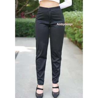 กางเกงขายาวใส่ทำงาน ใส่เที่ยวได้ ซิปหน้า ซิปจริง กระดุมจริง รุ่น Y